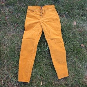 Corduroy pants